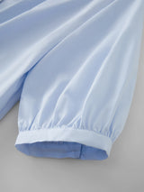 Women Pleated Office Relaxed Fit Blouse