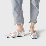 Women Crystal Ballerina Shoes Rhinestone Flats