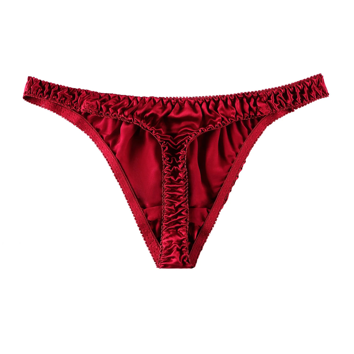 Men's Silk Underwear – Seamless Low Rise