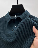 Men Ice Silk Polo Shirt