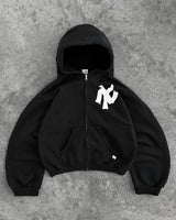 Women's Y2K Retro Letter Hoodie