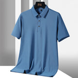 Men Oversize Quick Dry Polo Shirt
