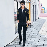 Men’s Plus Size Autumn Tracksuit Set