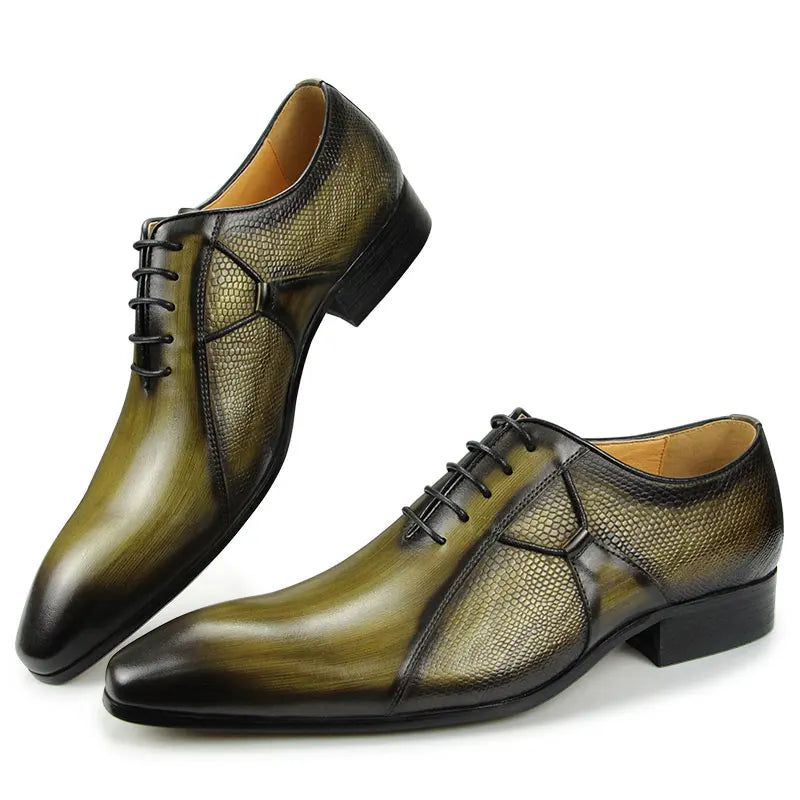 Men Leather Oxfords – 2025
