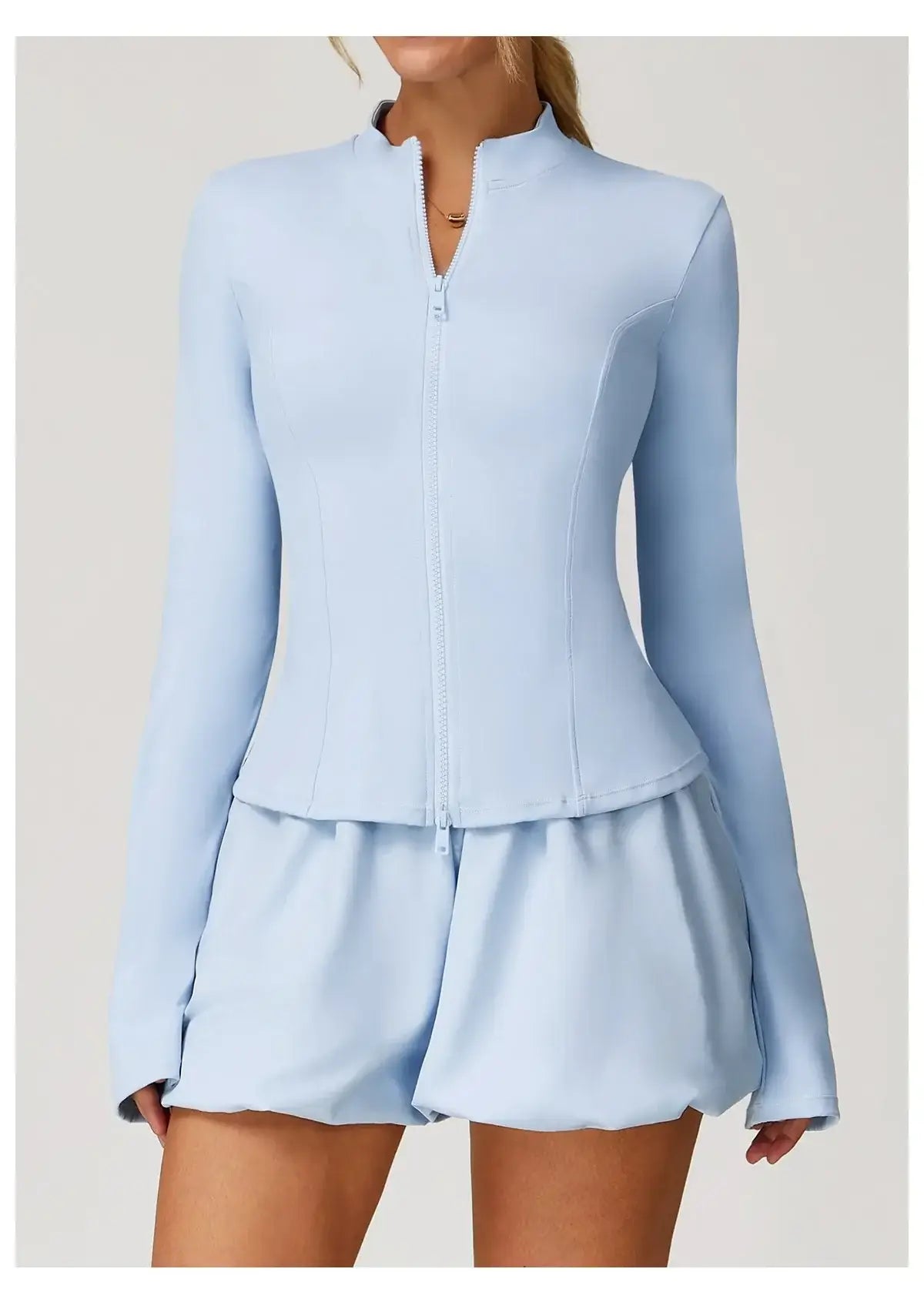 Women Stretch Slim Fit Training Jacket