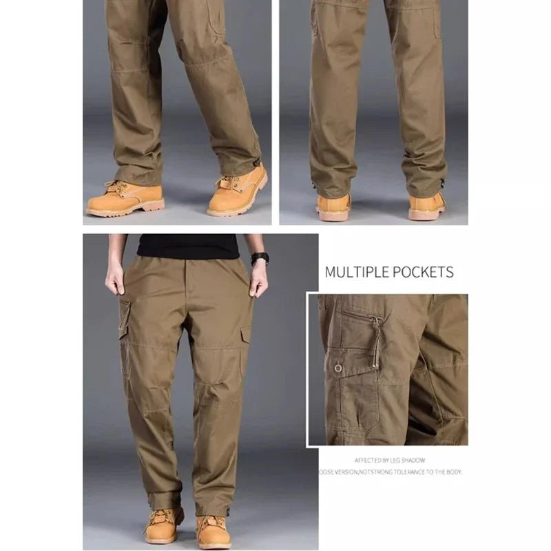 Men’s Baggy Camouflage Cargo Pants