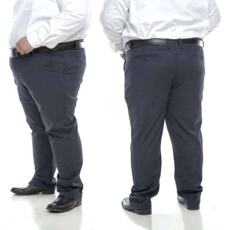 Men's Plus Size Formal Pants – Business Casual Trousers