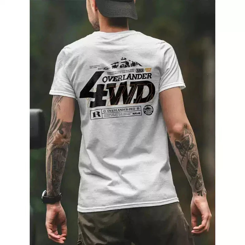 Men's Plus Size Summer T-Shirt 2025 – Loose Fit