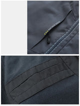 Men's Plus Size Waterproof Windbreaker