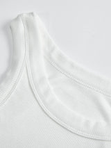 Los Angeles Print Ribbed Knit Tank Vest