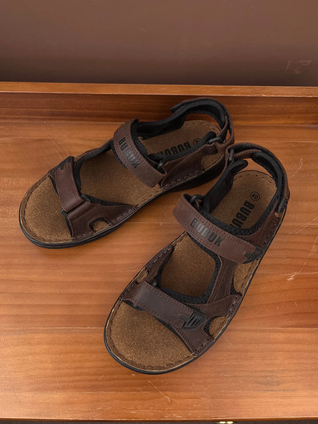 Men Leather Outdoor Sport Sandals