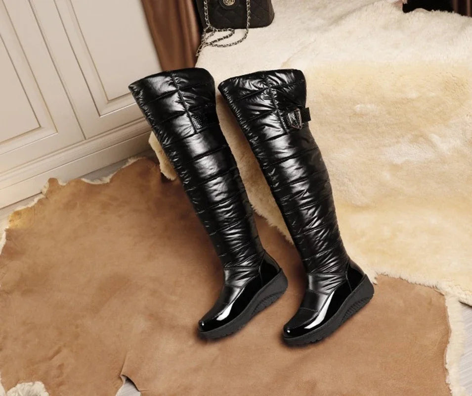 Women Wedge Boots – 2025 Winter