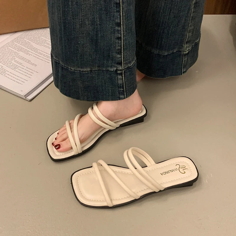 Women French Flip Flops
