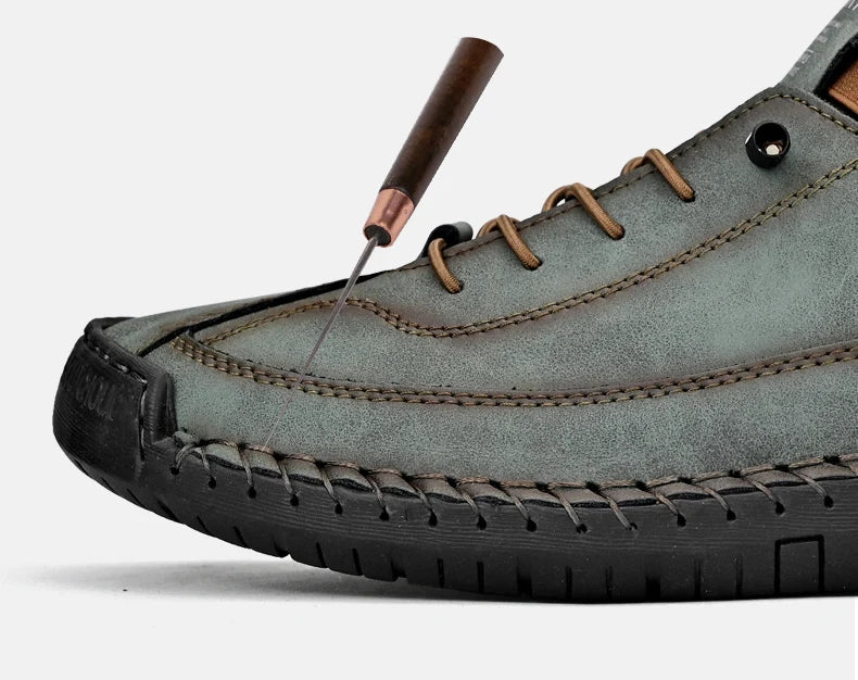 Men Handmade Leather Casual Loafers