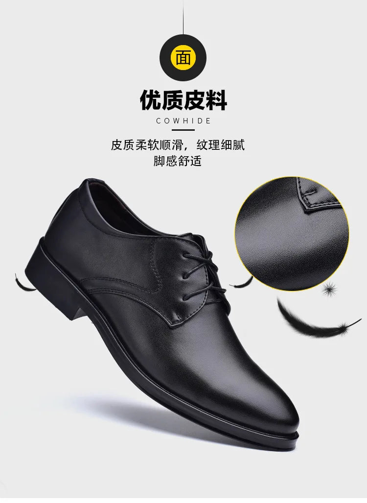 Men’s Pointed Toe Formal Dress Shoes
