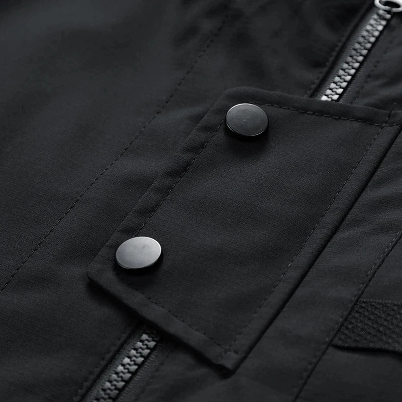 Men's Plus Size Motorcycle Windbreaker