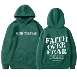 Men Faith Over Fear Hoodie