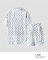 Men’s Plus Size Summer Tracksuit Set