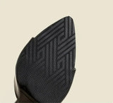 Slim Heel Pointed Toe Patent Slippers – 2025