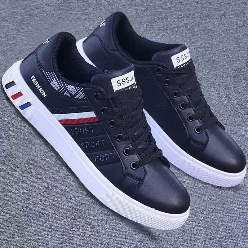 Men’s PU Leather Casual Sneakers
