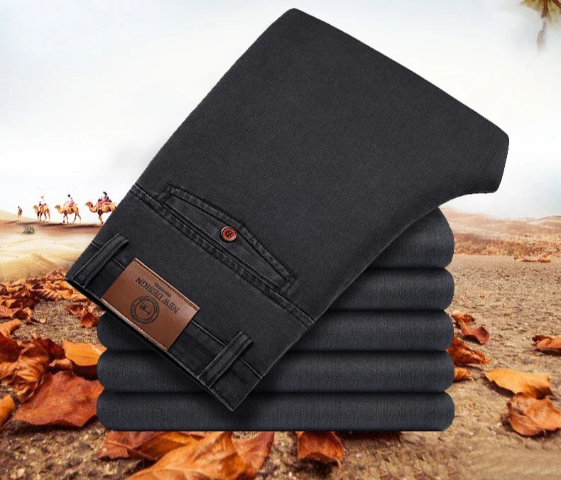 Men Classic Straight Jeans