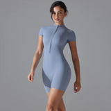 Women's Breathable Sports Yoga Bodysuit – Quick Dry Fitness Jumpsuit