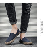 LinenStep™ Men’s Casual Linen Sneakers