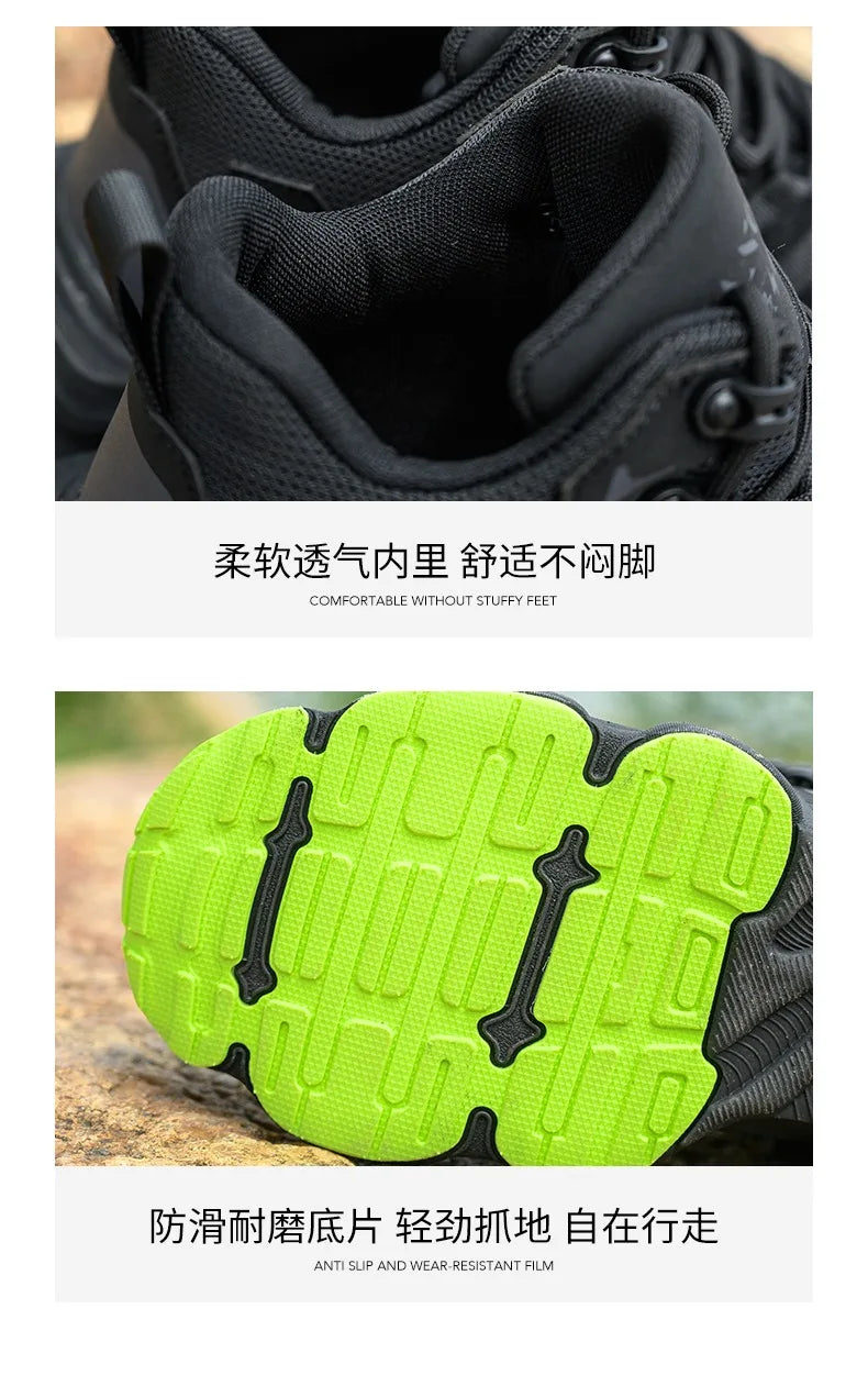 Women Safety Boots Lightweight Protective Shoes