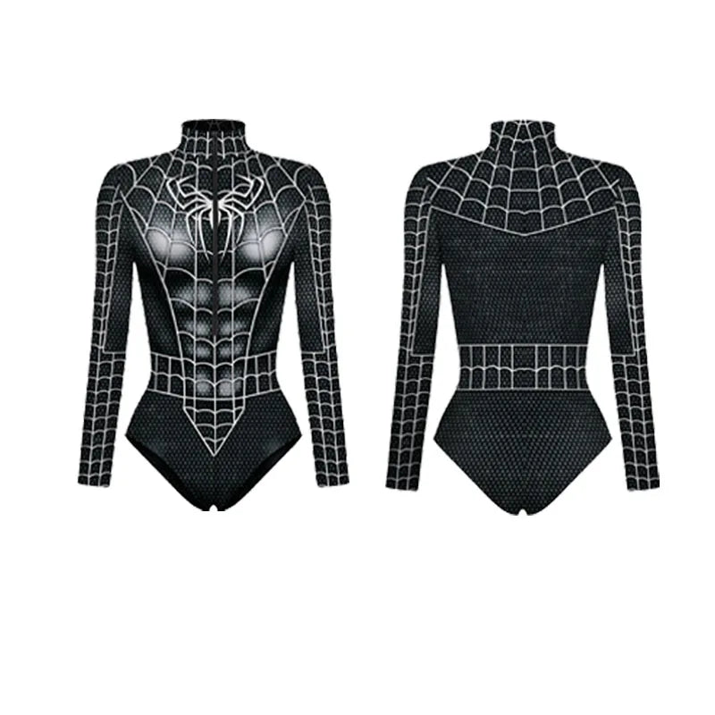 Marvel Superhero Spiderman Bodysuit Cosplay Costume