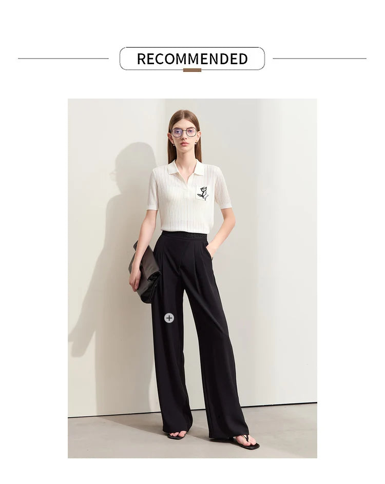 Women's Jacquard Pocket Knit Sweater