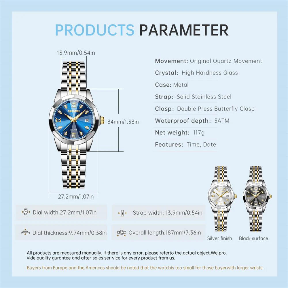 Men’s Alloy Steel Business Quartz Watch