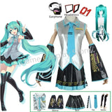 Hatsune Miku Silver Leather Cosplay Costume