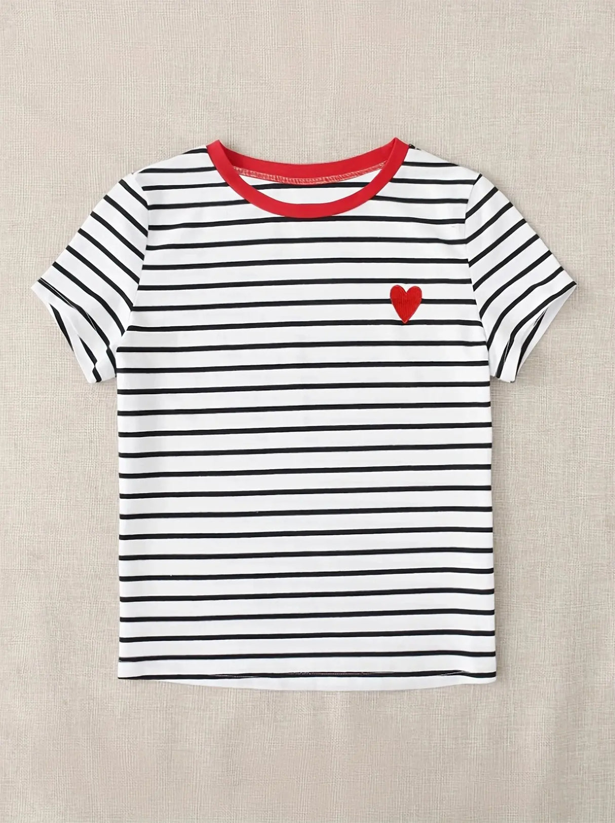 Striped Y2K Style T-Shirt for Women