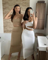 Chic Party Night Dress – Two Piece Set for Women