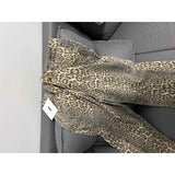 WildFur™ – Leopard Print High Waist Denim Trousers (Statement, Fierce & Urban)