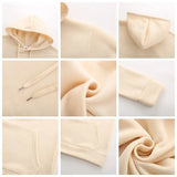 Men's Oversize Hoodie – Solid Black Pullover