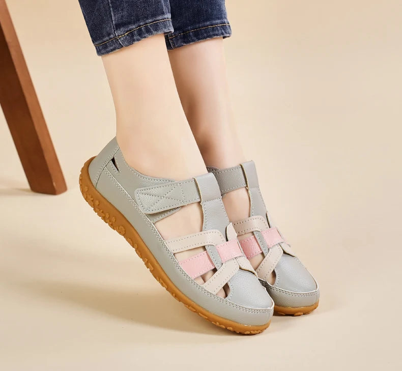 Women’s Covered Toe Summer Flat Walking Sandals