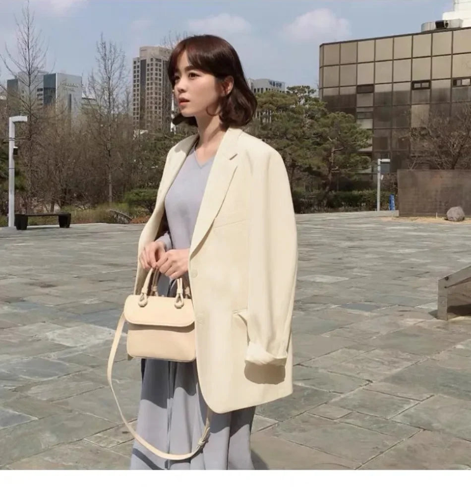 PowerSet™ – Slim Blazer Suit Set (Office-Classy, Tailored for Comfort & Impact)