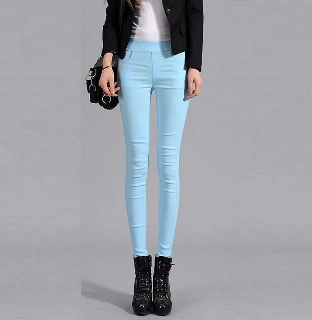 Women Colorful Spring Pants