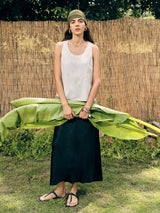 Minimalist Sleeveless Old Money Vest Top