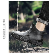Men’s Casual Ankle Rain Boots 2025