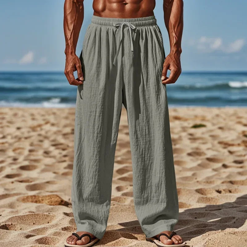 Men’s Elastic Waist Casual Pants