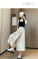 Women Vintage Mesh Tulle Long Skirt