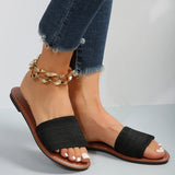 Women Luxury Flat Sandals Designer Slides