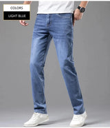 Men Grey Stretch Jeans