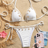 Sexy White Bikini Set