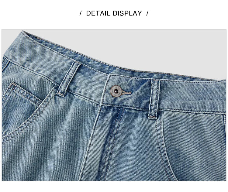 Women Curved Hem Loose Tapered Pants