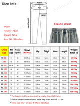 Men Retro Wide Leg Jeans
