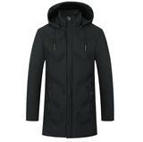 Men Thick Hooded Parka Jacket