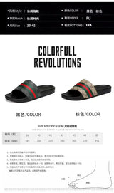 Men Designer Snake Print Slides